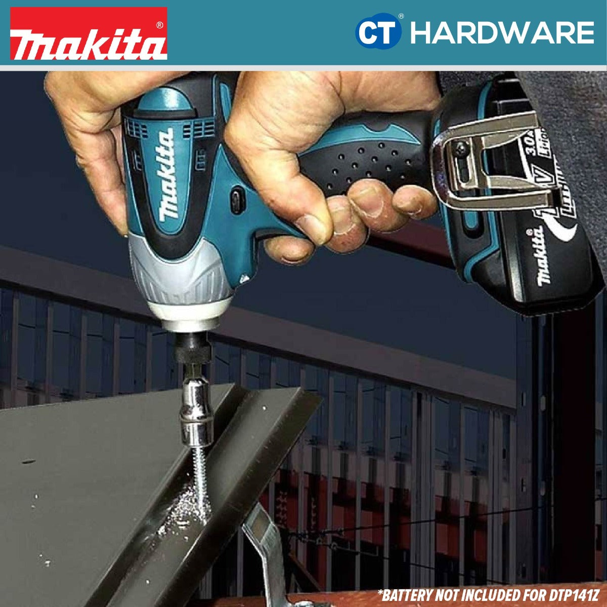 Makita DTP141RFE/ Z 18V Li-ion Cordless Brushless 4 Mode Impact Driver