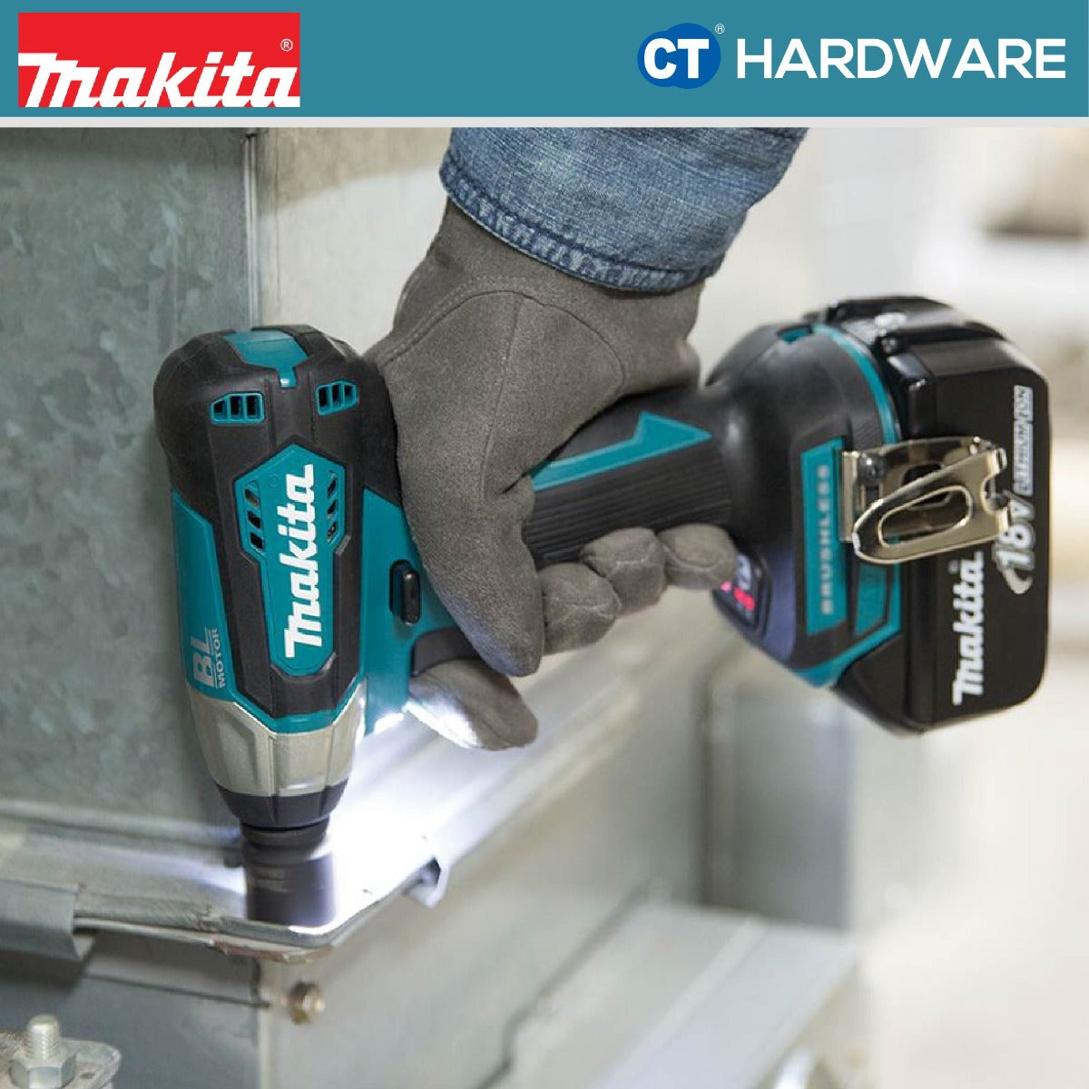 MAKITA DTW180Z CORDLESS IMPACT WRENCH 18V 3/8" 2400RPM 180NM NO BATT & CHAR ( BL MOTOR ) SOLO