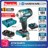 MAKITA DTW701RTJ/ Z CORDLESS IMPACT WRENCH 1/2" 700NM