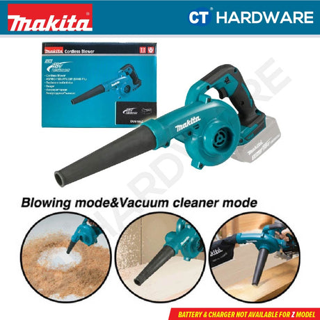 Makita DUB185Z LXT 18V Cordless Blower (Body Only | 1-Battery | 2-Battery)