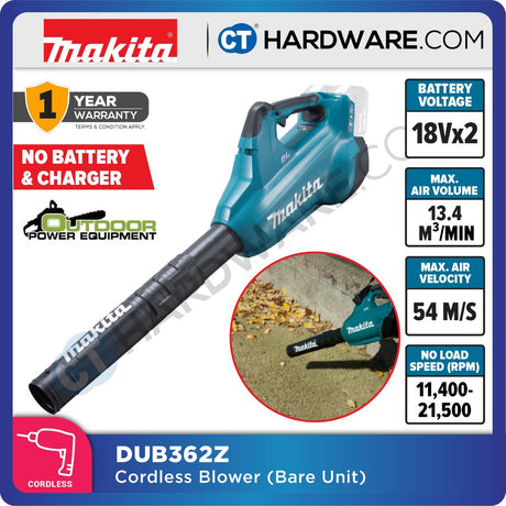 Makita DUB362Z LXT 18Vx2 Cordless Brushless Blower (Body Only)