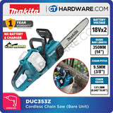 MAKITA DUC353Z 350MM (14'') CORDLESS CHAIN SAW WITH BRUSHLESS MOTOR (TOOL ONLY) (LXT SERIES)