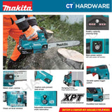 MAKITA DUC406Z CORDLESS CHAIN SAW 18V X 2 16" 400MM 1200W 1200M/MIN WITHOUT BATTERY & CHARGER ( SOLO ) BL/XPT