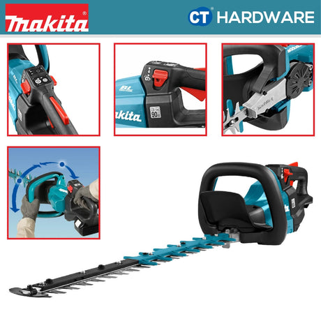 Makita DUH601Z LXT 18V Cordless Brushless Hedge Trimmer 600mm (Body Only)