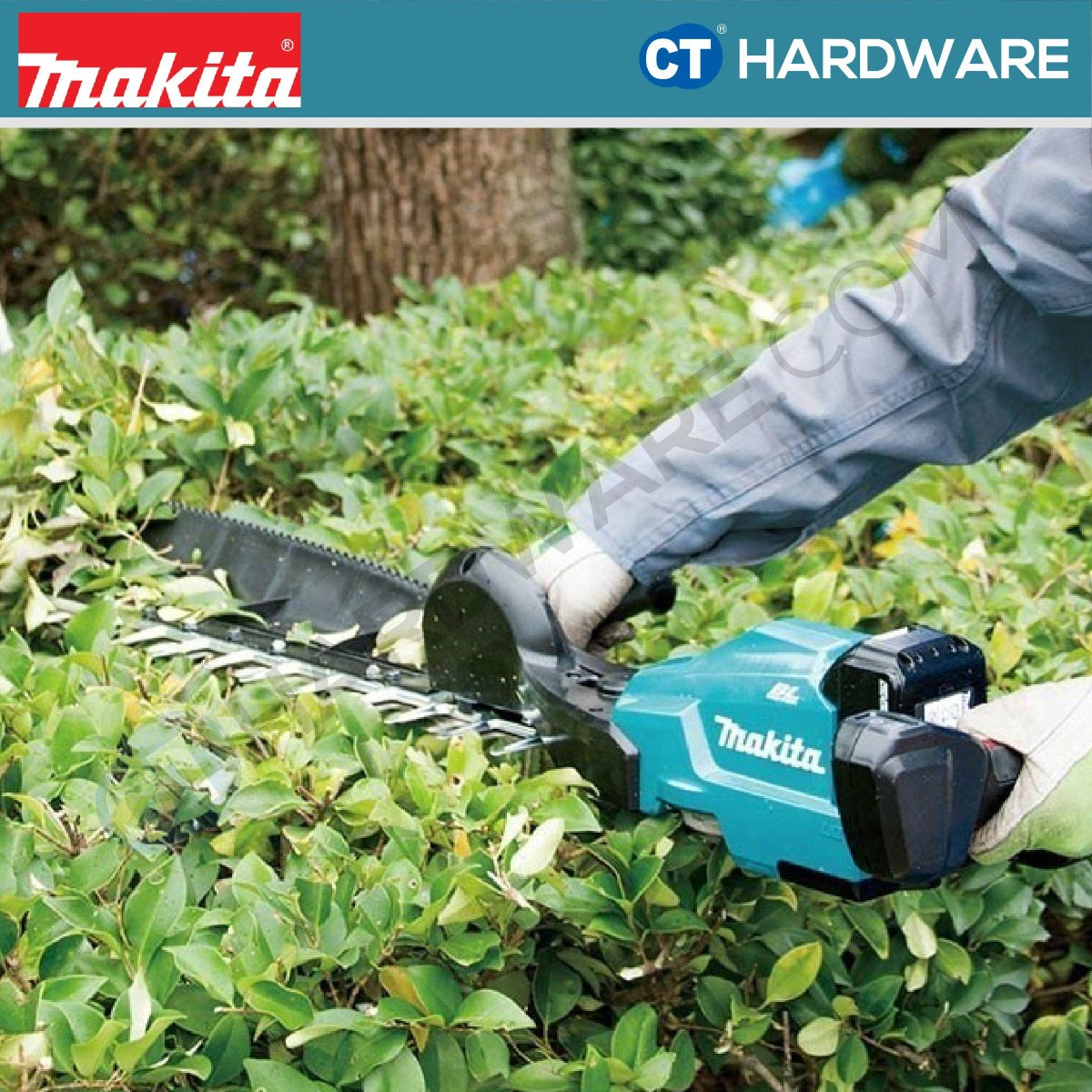 MAKITA DUH754RT/ Z CORDLESS HEDGE TRIMMER 18V MAX CUTTING 23.5MM 15/16"