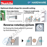 MAKITA DUH754RT/ Z CORDLESS HEDGE TRIMMER 18V MAX CUTTING 23.5MM 15/16"
