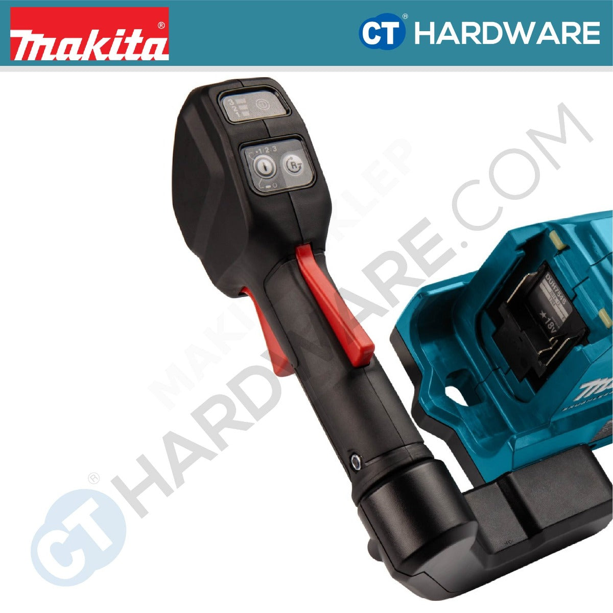 MAKITA DUH754RT/ Z CORDLESS HEDGE TRIMMER 18V MAX CUTTING 23.5MM 15/16"