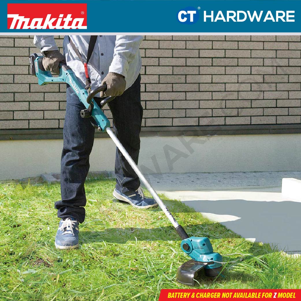 MAKITA DUR193Z CORDLESS GRASS TRIMMER 280W | 260MM (10-1/4") COME WITH 1x 3.0AH BATTERY AND CHARGER [ YEAR END SALES ]