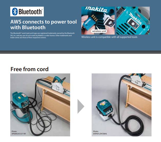 MAKITA DVC864LZ BRUSHLESS VACUUM CLEANER ( DRY )18V X2  2.1M3/MIN 9.8KPA 8L 90W NO BATTERY & CHARGER