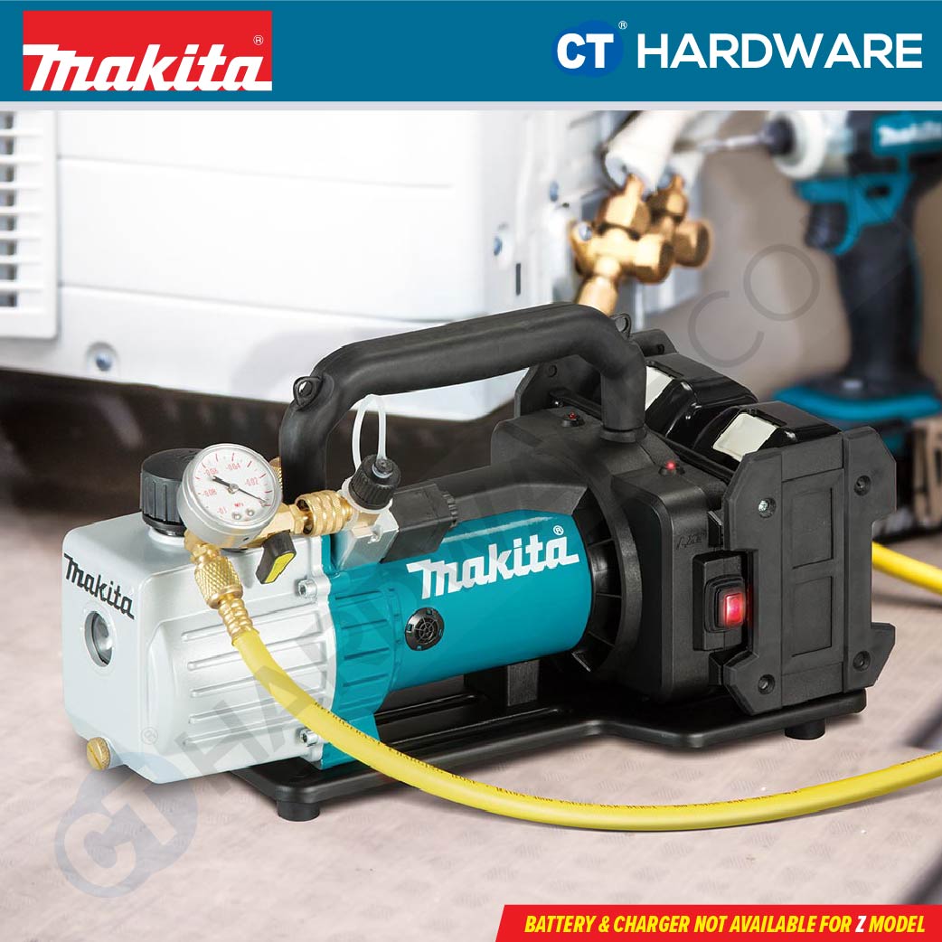 MAKITA DVP181ZK CORDLESS VACUUM PUMP 18VX2 113L/MIN MOTOR MOTOR SPEED 3200MIN WITHOUT BATTERY & CHARGER