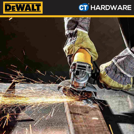 DeWalt DWE4118 Variable Speed Small Angle Grinder 4" 950W (Slide Switch)