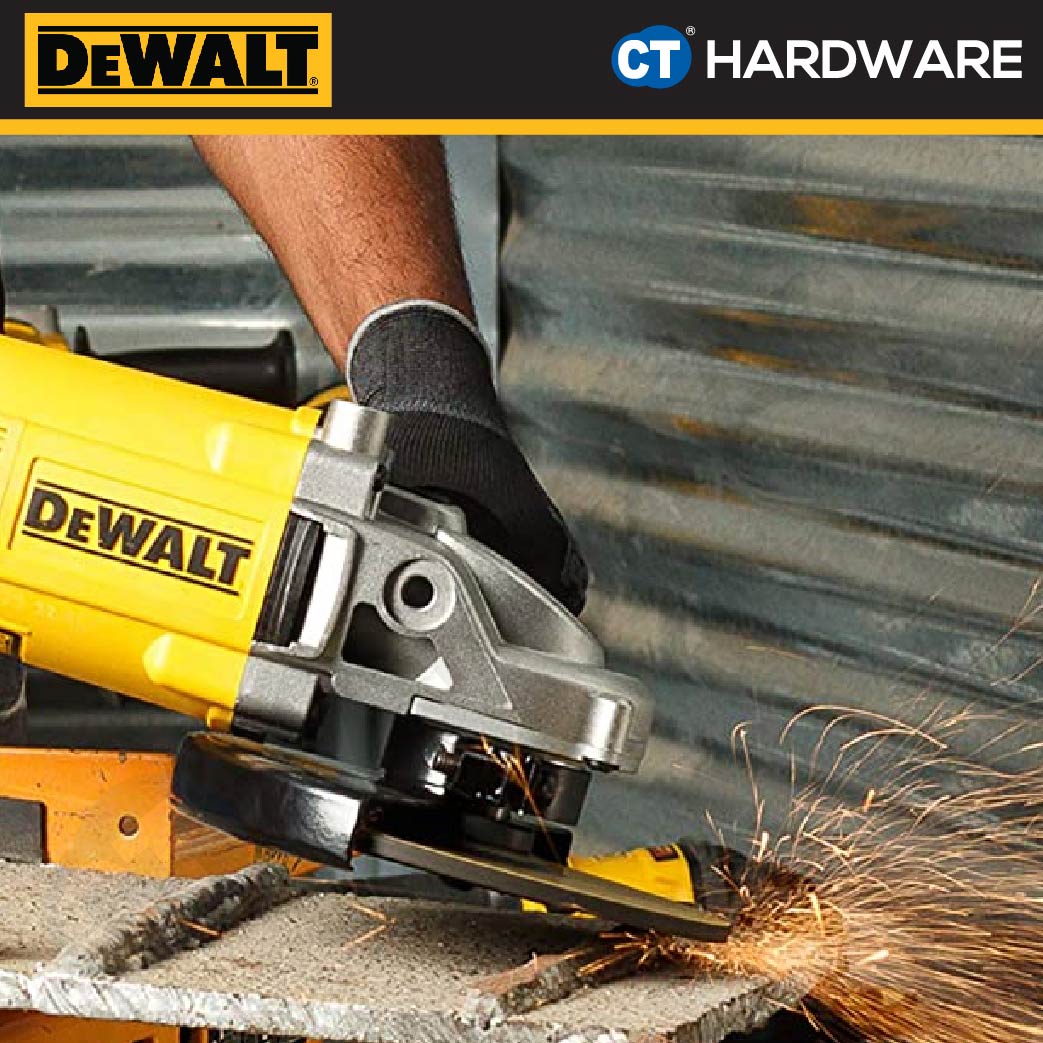 DEWALT DWE493 ANGLE GRINDER 7" 2200W M14 8500RPM TRIGGER SWITCH