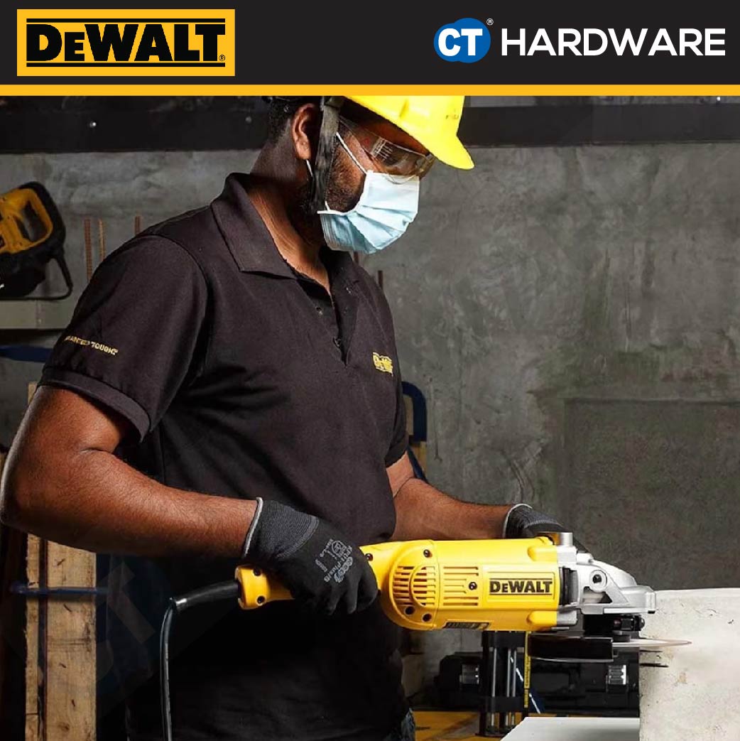 DEWALT DWE493 ANGLE GRINDER 7" 2200W M14 8500RPM TRIGGER SWITCH