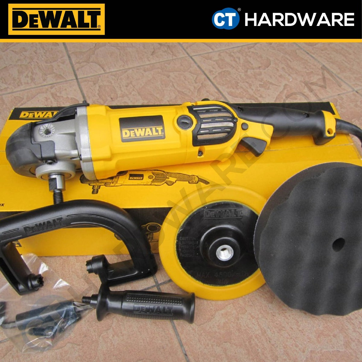DeWALT DWP849X 180mm (7") 1250w Polisher