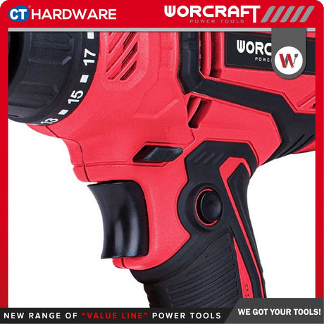 Worcraft ED400 Drill Driver 10mm 320W