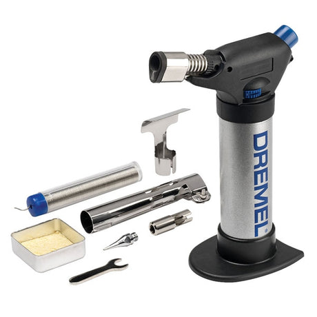 Dremel Butane Gas Torch C/W 4pc Accessories 550o To 1200o C (2200-4) - F0132200JA