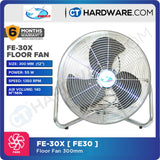 SWAN FE-30X FLOOR FAN 300MM  (12”) | 55W | 1350RPM [ FE30 \ FE30X ]