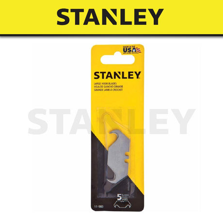 Stanley 0-11-983 Large Knife / Cutter Hook Blades (5 pcs)