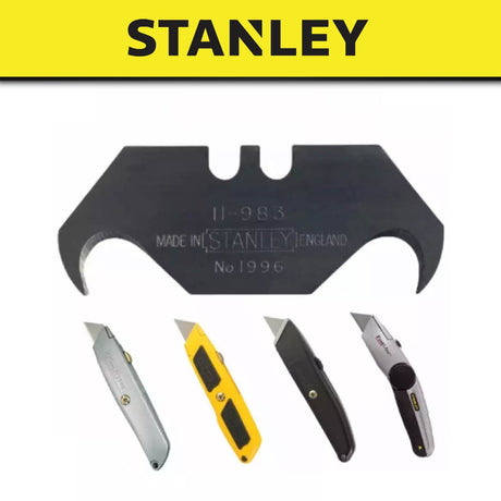 STANLEY 11300H KNIFE / CUTTER BLADES 9MM, LENGTH 85MM, 10 DISPENSER (100PC) [ 11-300H ]
