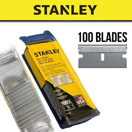 Stanley 11-515 Single Edge Razor Blade 38mm / 1-1/2" (100 pcs)