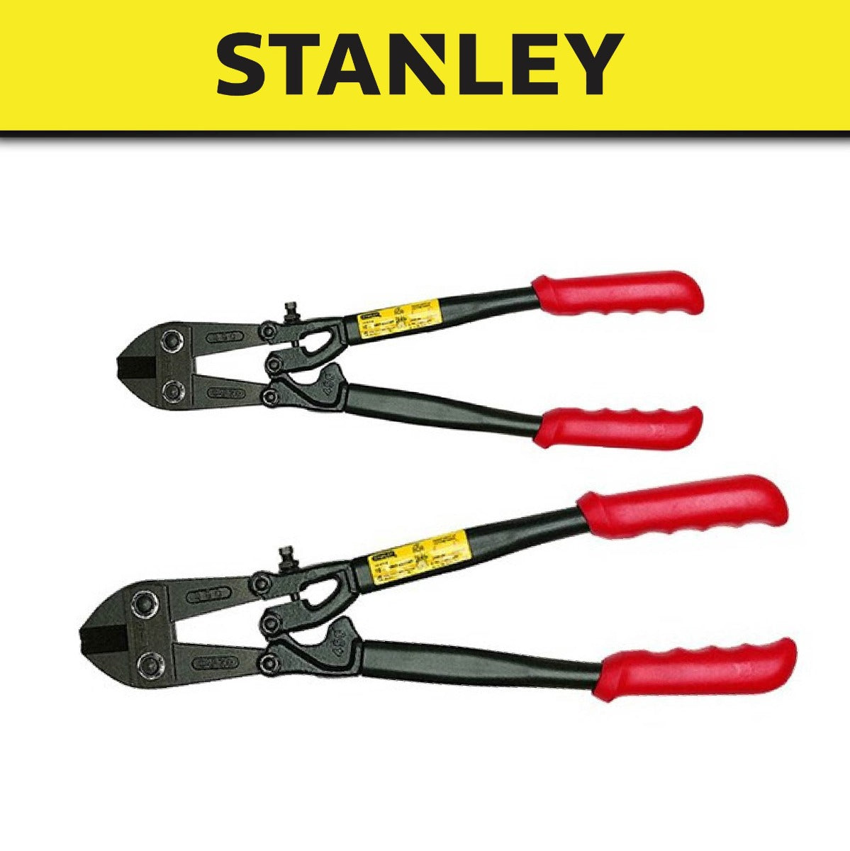 STANLEY BOLT CUTTER FORGED / TUBULAR HANDLE SIZE: 12" / 14" / 18" / 24" / 30" / 36"
