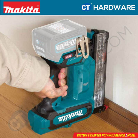 Makita FN001GD101/ GZ XGT 40Vmax Cordless Brushless Brad Nailer 15-40mm (F-Nail) (Body Only | 1-Battery)