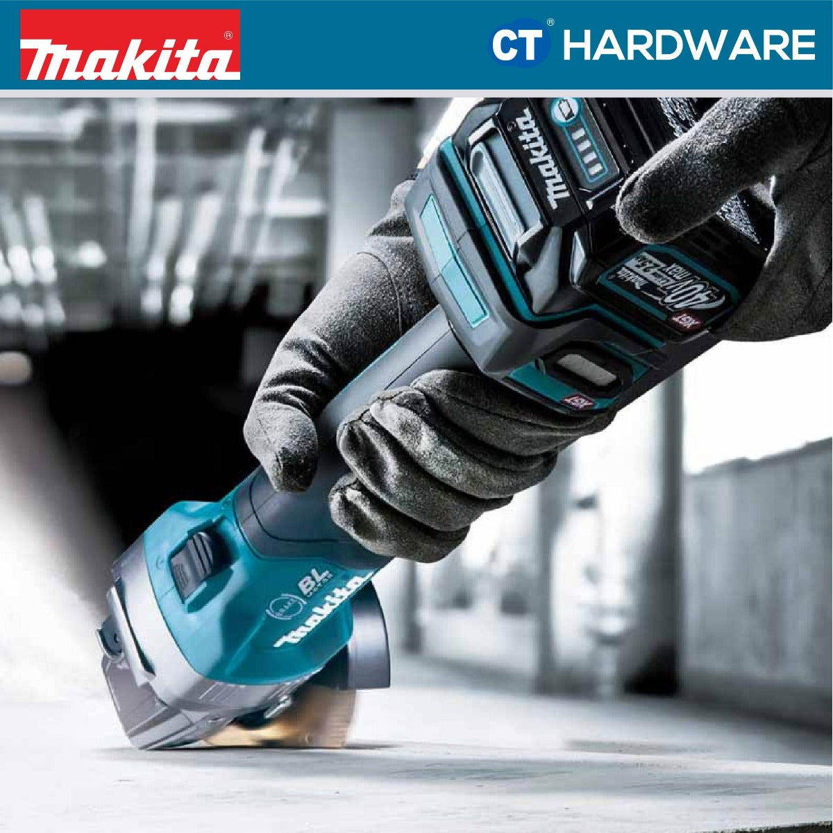 MAKITA GA003 GM201 /  GD201 / GZ CORDLESS ANGLE GRINDER 40V 4" 100MM 8500RPM