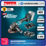 MAKITA GA003 GM201 /  GD201 / GZ CORDLESS ANGLE GRINDER 40V 4" 100MM 8500RPM