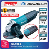 MAKITA GA4034 100MM (4″) ANGLE GRINDER