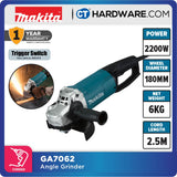 MAKITA GA7062 ANGLE GRINDER 7" 180MM 2000W 8500RPM