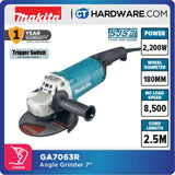MAKITA GA7063R ANGLE GRINDER 7" 2200W 8500RPM