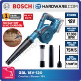 Bosch GBL 18V-120 SOLO Cordless Blower 18V [06019F51L0 | GBL18V120SOLO]