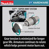MAKITA GD0800C 6.35mm (1/4") 750W High Speed Die Grinder
