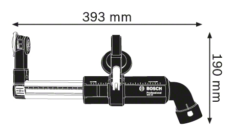 Bosch SDS Plus Dust Extractor 1600A0015Z For All SDS Plus Rotary Hammer)