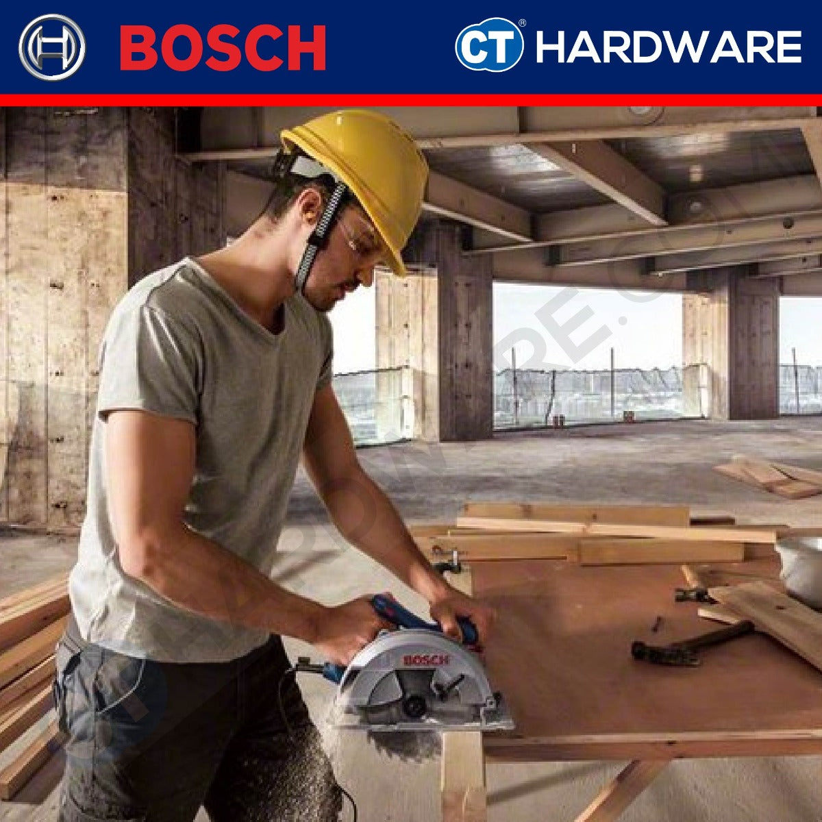 BOSCH GKS 140 PROFESSIONAL CORDED HAND-HELD CIRCULAR SAW 7″(184mm) | 1400W [ GKS140 ]