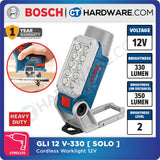 BOSCH GLI 12V-330 PROFESSIONAL CORDLESS LIGHT 12V | 330LM [ GLI12V330SOLO ]