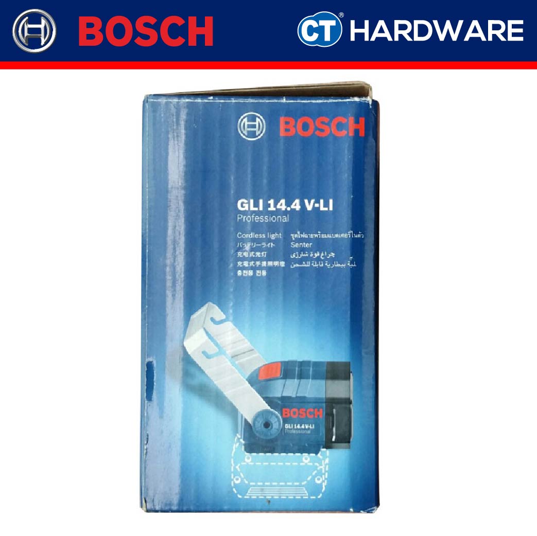 BOSCH GLI 14.4V-LI CORDLESS LIGHT COME WITH 1x 2.0AH BATTERY AND CHARGER [ GLI144VLISOLO ]