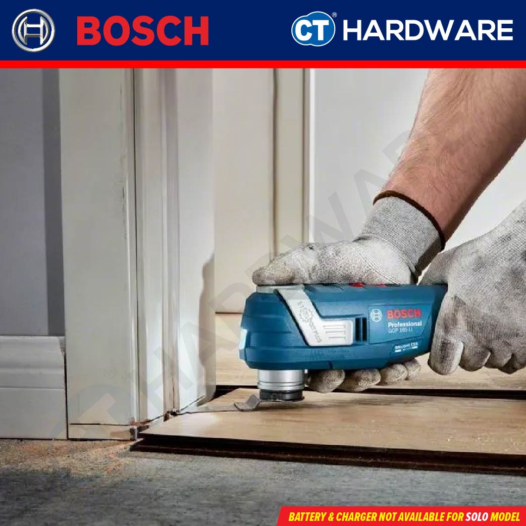 BOSCH GOP 185-LI CORDLESS MULTI-CUTTER 18V WITHOUT BATTERY AND CHARGER [ GOP185LISOLO ]