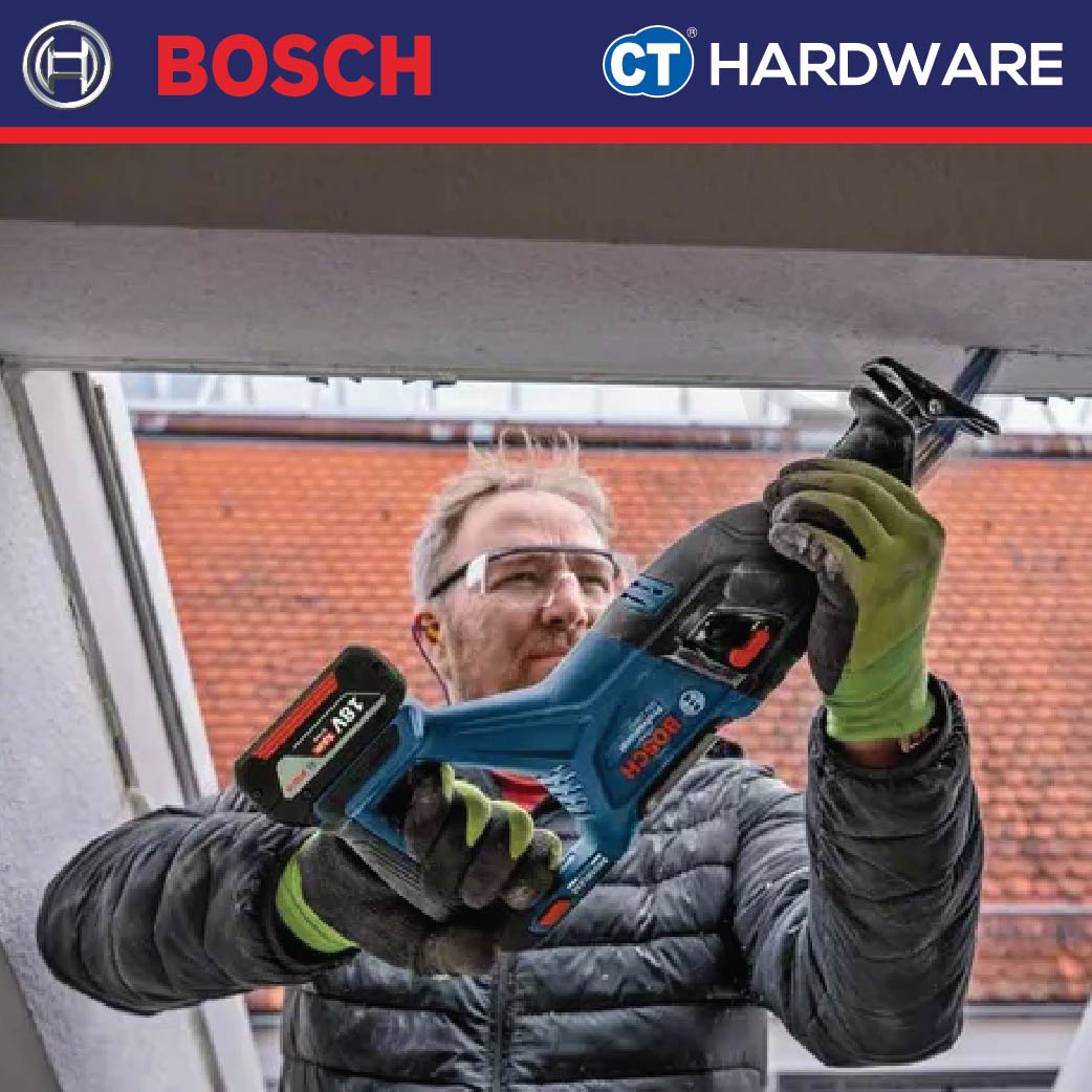 BOSCH GSA 185-LI CORDLESS BRUSHLESS SABRE SAW 18V 06016C00L1  WITHOUT BATTERY & CHARGER [ GSA185LISOLO ]