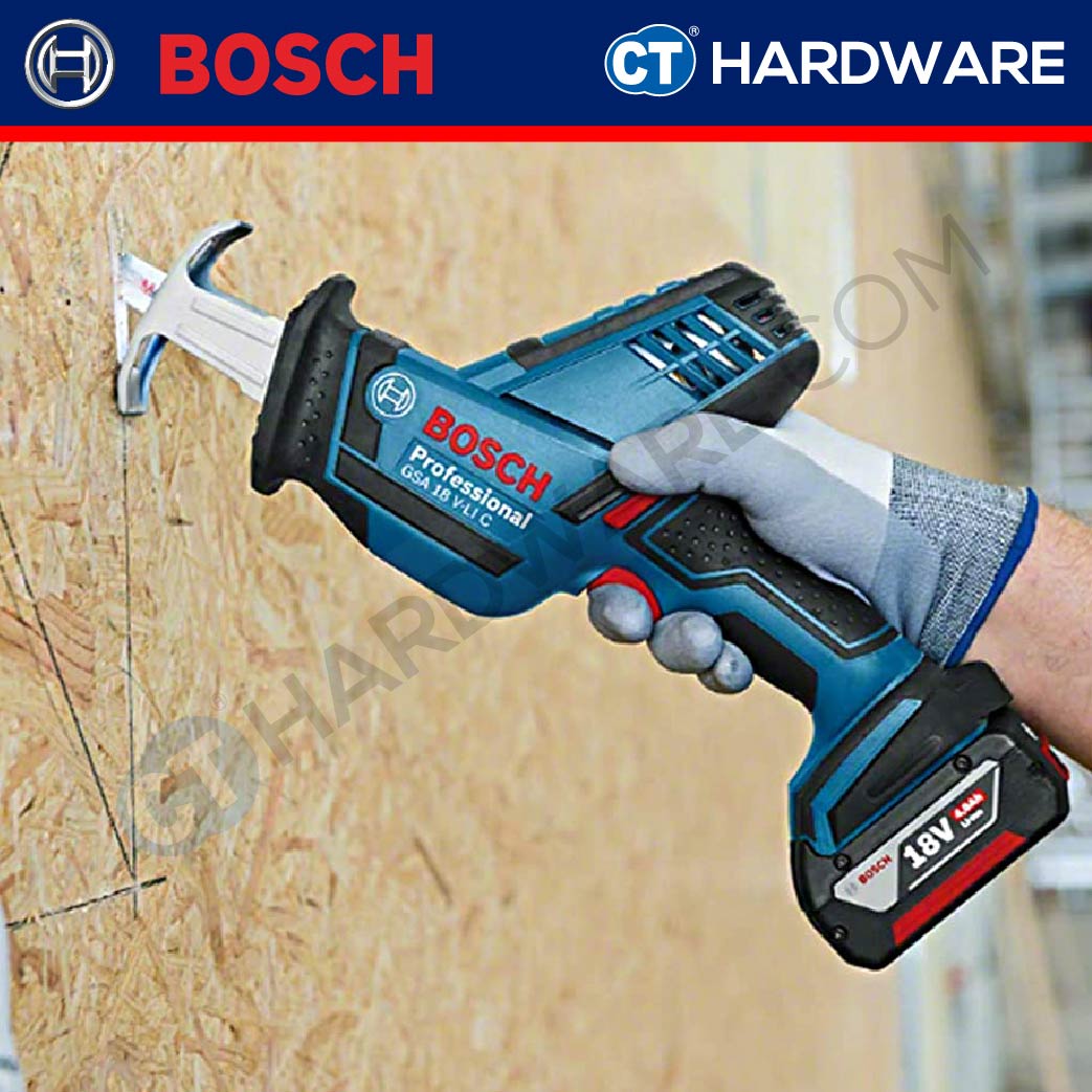 BOSCH GSA 18V-LIC SOLO PROFESSIONAL CORDLESS RECIPROCATING SAW COME WITHOUT BATTERY & CHARGER [ GSA18VLIC ]