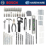 BOSCH GSB 10 RE PROFESSIONAL CORDED IMPACT DRILL 10MM | 500W COME WITH 100PCS ACCESSORIES SET [ GSB10RE ]