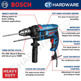 BOSCH GSB 16 RE PROFESSIONAL IMPACT DRILL 750 W | 2.1 Nm COME WITH 100PCS ACCESSORIES [ GSB16RES ]