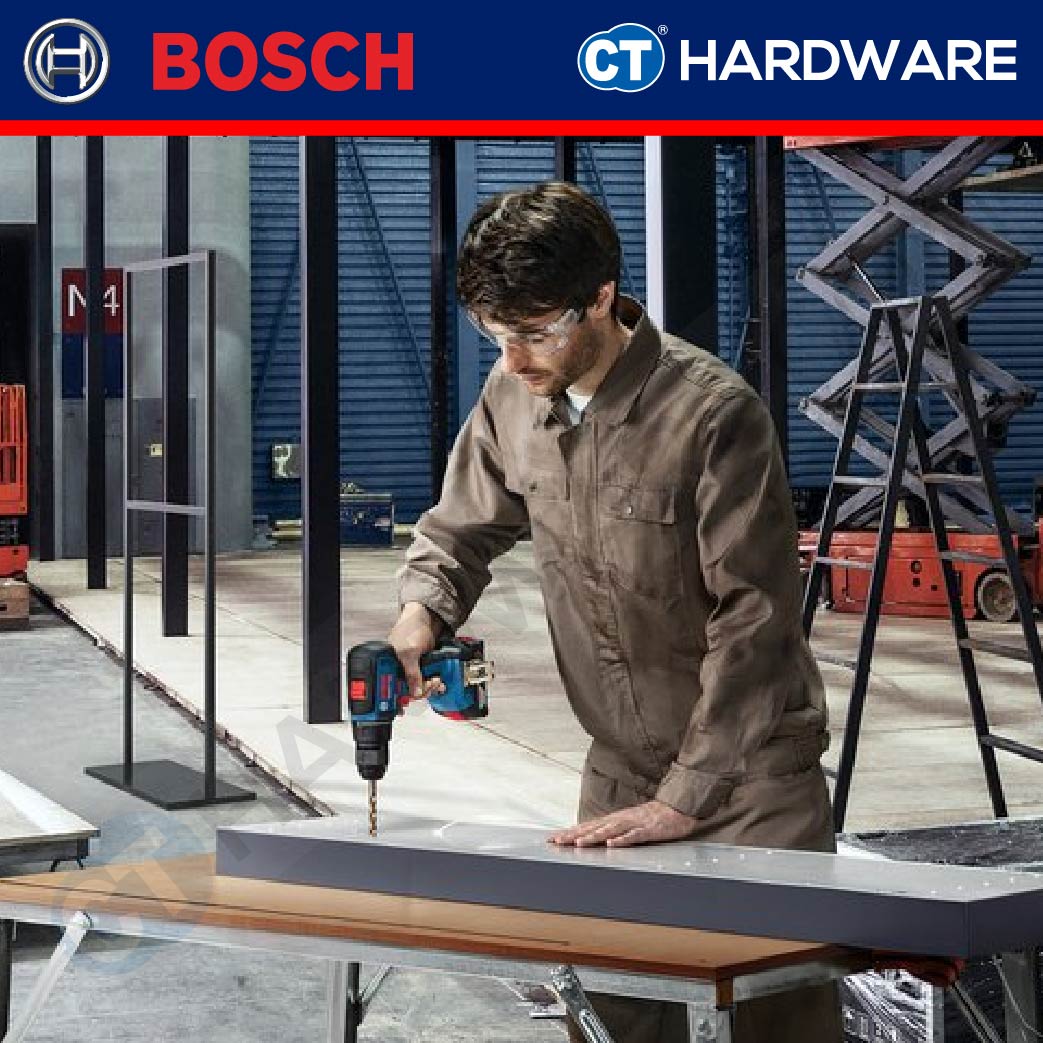 BOSCH GSB 18V-50 BRUSHLESS CORDLESS IMPACT  DRILL 18V | 2.0AH | 420-1600RPM | 30/17NM [ 06019H51L0 | GSB18V50 ]