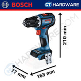 BOSCH GSR 18V-90 C PROFESSIONAL CORDLESS BRUSHLESS DRILL DRIVER 18V | 36/64Nm | 1.5-13MM | 630-2100 RPM [ GSR18V90C ]