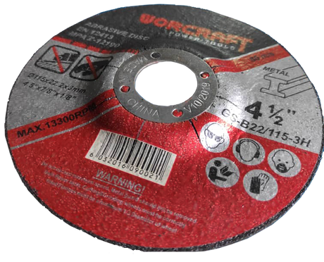 WORCRAFT GS-B22/115-3H METAL CUTTING DISC (GSB221153H)