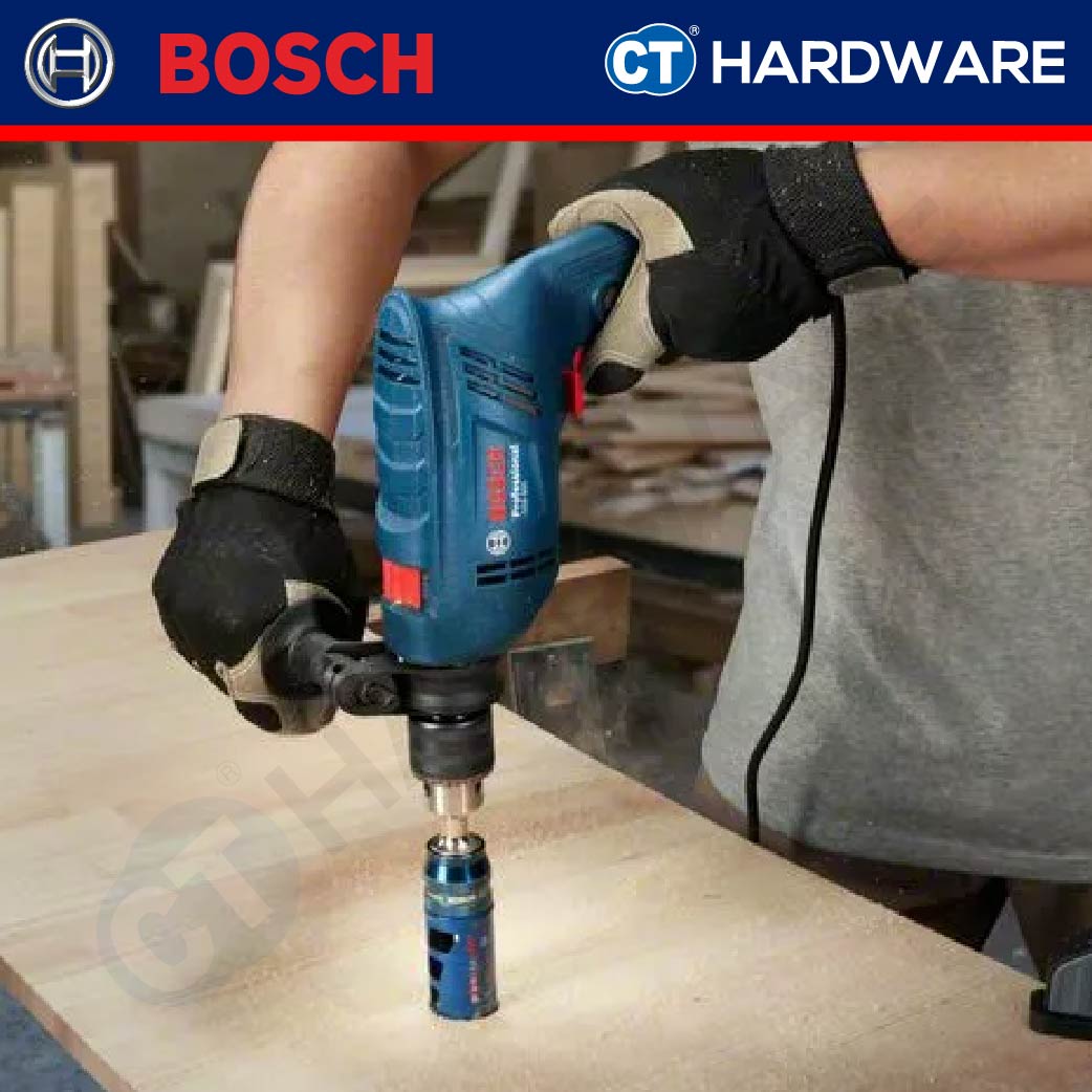 Bosch GSB 600 FBK Professional Corded Impact Drill Fisherman Box Kit [ 06011A03L2 ] Impak Drill Wayar [ GSB600FBK ]