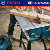 BOSCH GTS254 TABLE SAW 1800W 254MM  0601B450L0 TABLE SIZE 555 X 555MM ( 690 X 620 X 1000 )