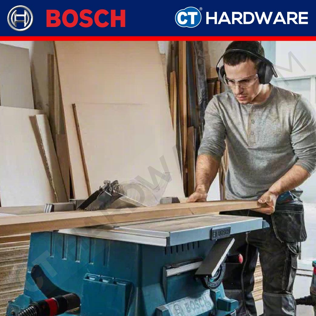 BOSCH GTS254 TABLE SAW 1800W 254MM  0601B450L0 TABLE SIZE 555 X 555MM ( 690 X 620 X 1000 )