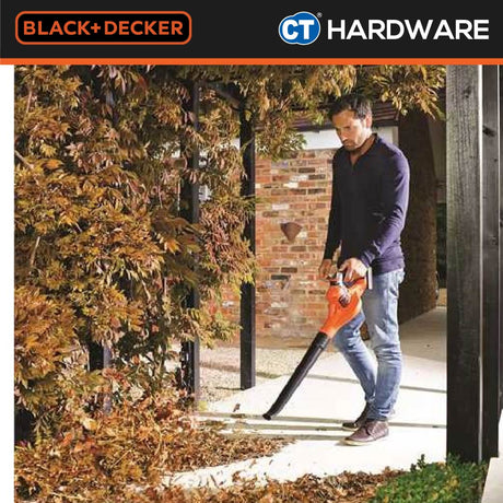 Black & Decker GWC1820PCF POWERCOMMAND™ Boost Leaf Blower 18V (20V Max) Incl. 2.0Ah Battery & Charger
