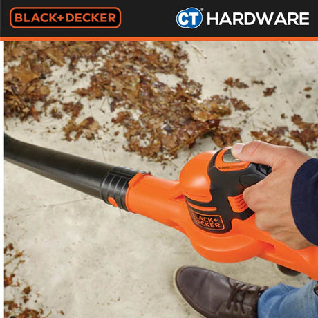Black & Decker GWC1820PCF POWERCOMMAND™ Boost Leaf Blower 18V (20V Max) Incl. 2.0Ah Battery & Charger